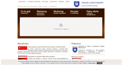Desktop Screenshot of mentoring.edu.pl